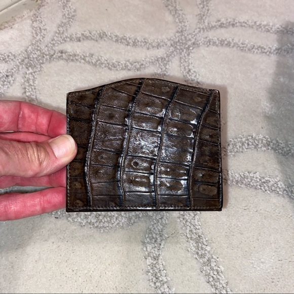 Vintage Gold Pfeil Studio Alligator bag - Picture 7 of 10